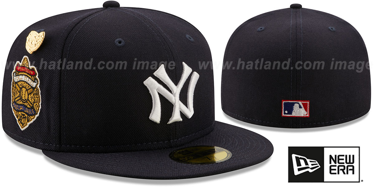 Yankees 1927 'LOGO-HISTORY' Navy Fitted Hat by New Era