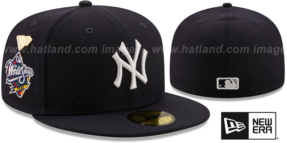 Yankees 1998 'LOGO-HISTORY' Navy Fitted Hat by New Era
