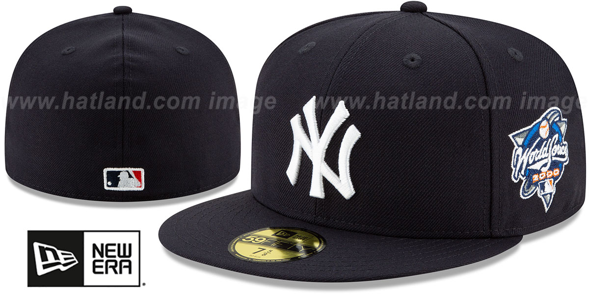 Yankees 2000 'WORLD SERIES SIDE PATCH' Fitted Hat by New Era