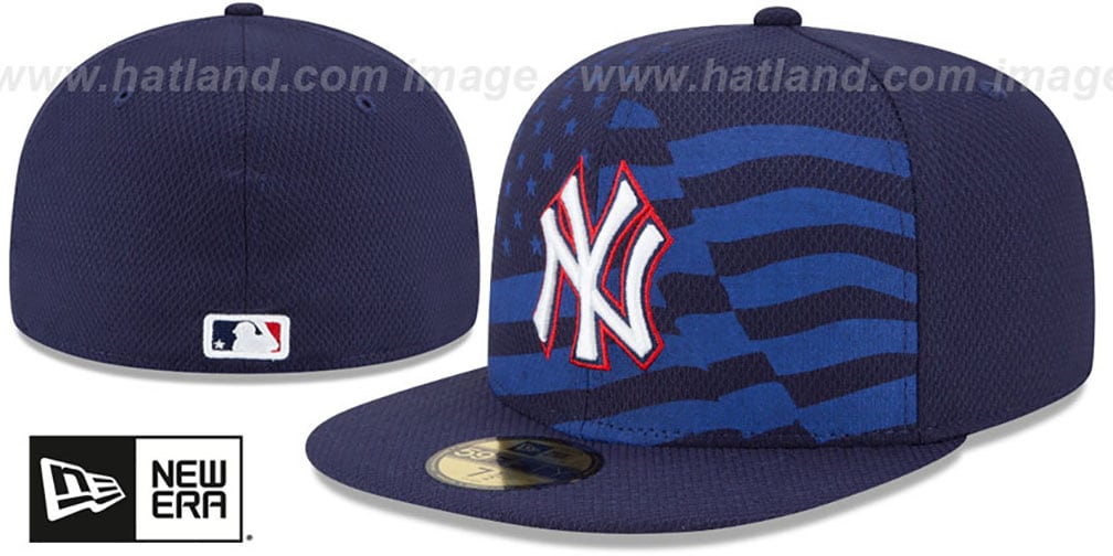 Yankees '2015 JULY 4TH STARS N STRIPES' Hat by New Era