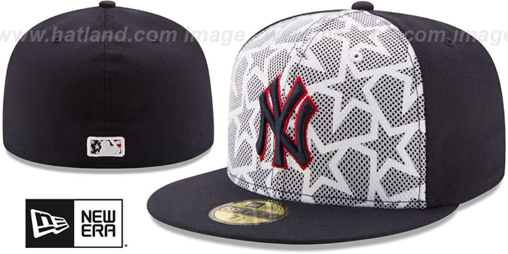 Yankees '2016 JULY 4TH STARS N STRIPES' Fitted Hat by New Era