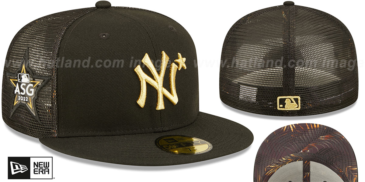 Yankees '2022 MLB ALL-STAR GAME' Black Fitted Hat by New Era