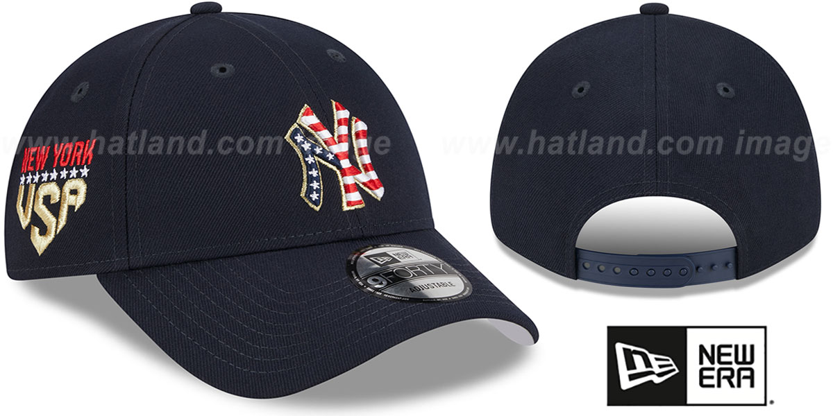 Yankees 2023 'JULY 4TH STARS N STRIPES SNAP' Hat by New Era