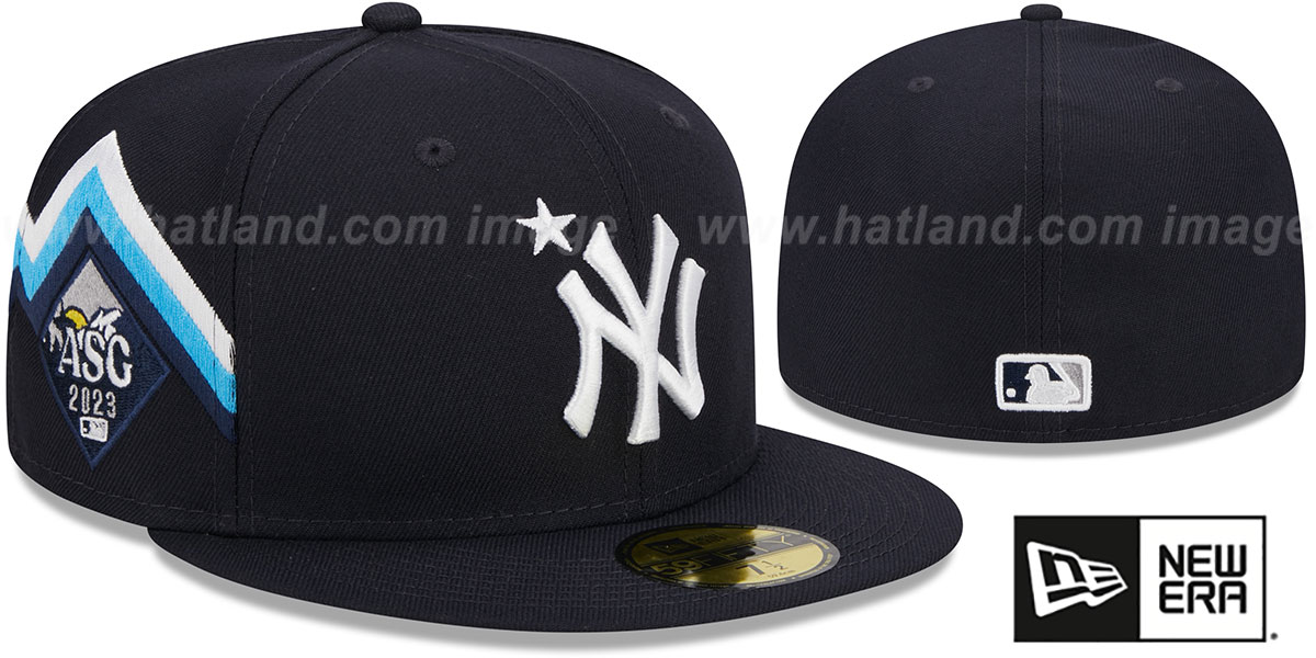 Yankees 2023 'MLB ALL-STAR GAME WORKOUT' Fitted Hat by New Era