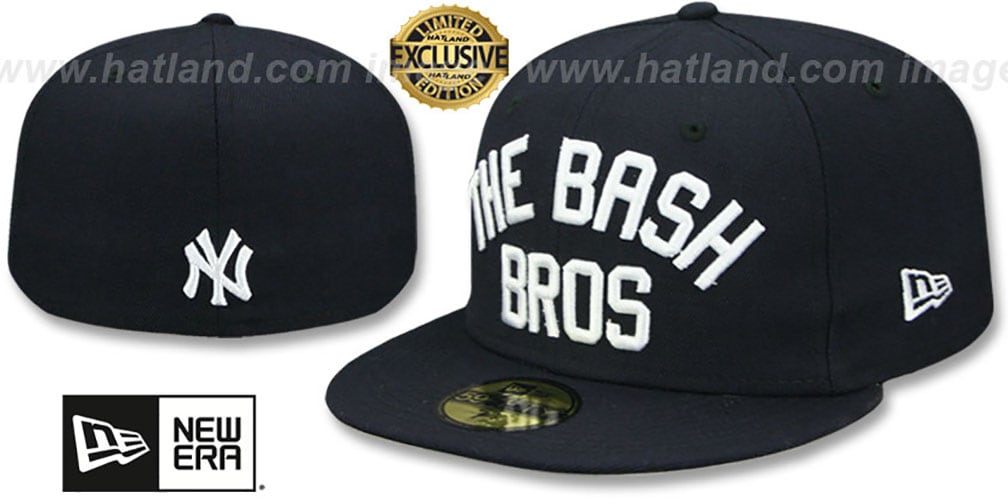 Yankees 'BASH BROS' Navy Fitted Hat by New Era