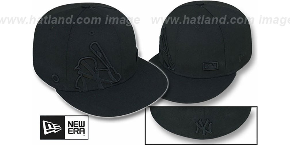Yankees 'BIGGY FLAW MLB INSIDER BLACKOUT' Fitted Hat by New Era