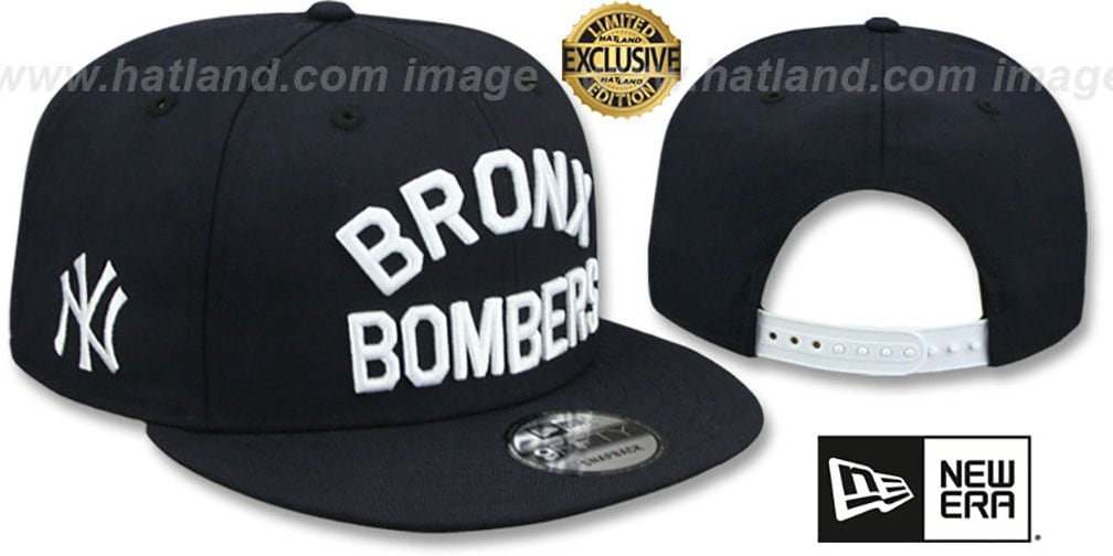 Yankees 'BRONX BOMBERS' SNAPBACK Navy Hat by New Era