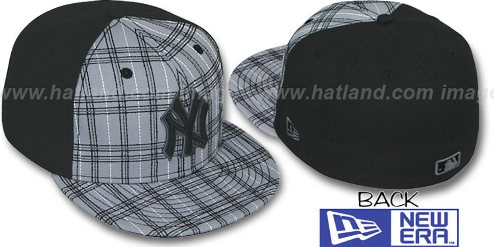 Yankees 'CHAINSAW' Grey-Black Fitted Hat by New Era