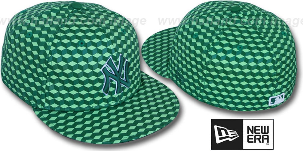 Yankees 'CUE-BERT' Green Fitted Hat by New Era