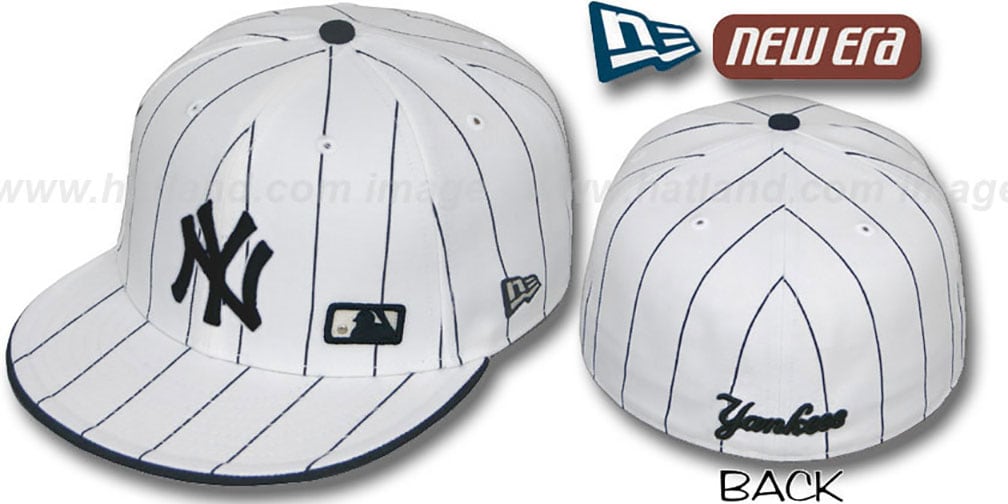 Yankees 'FABULOUS' White-Navy Fitted Hat by New Era