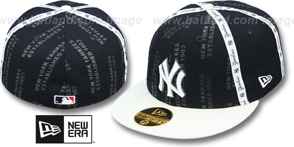 Yankees 'GELLIN' Navy-White Fitted Hat by New Era