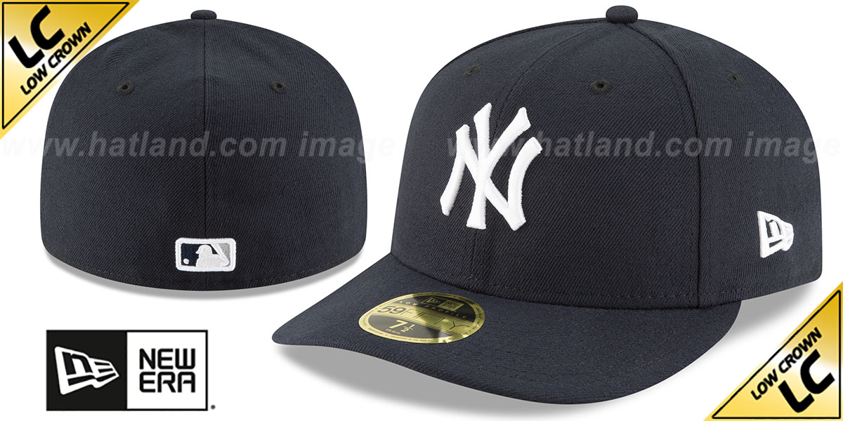 Yankees 'LOW-CROWN' GAME Fitted Hat by New Era