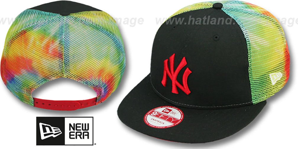 Yankees 'MESH TYE-DYE SNAPBACK' Hat by New Era