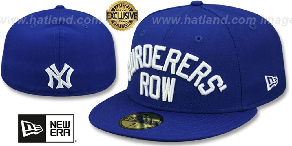 Yankees 'MURDERERS ROW' Royal Fitted Hat by New Era