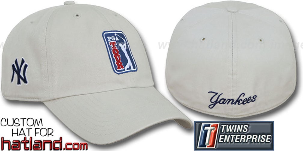 Yankees 'PGA FRANCHISE' Hat by Twins - stone