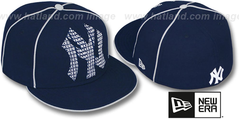 Yankees 'REPEAT BIG-ONE' Navy Fitted Hat by New Era
