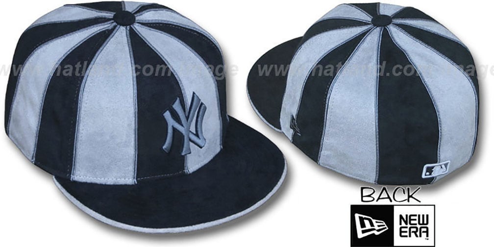 Yankees 'SUEDE 12-PACK' Black-Grey Fitted Hat by New Era