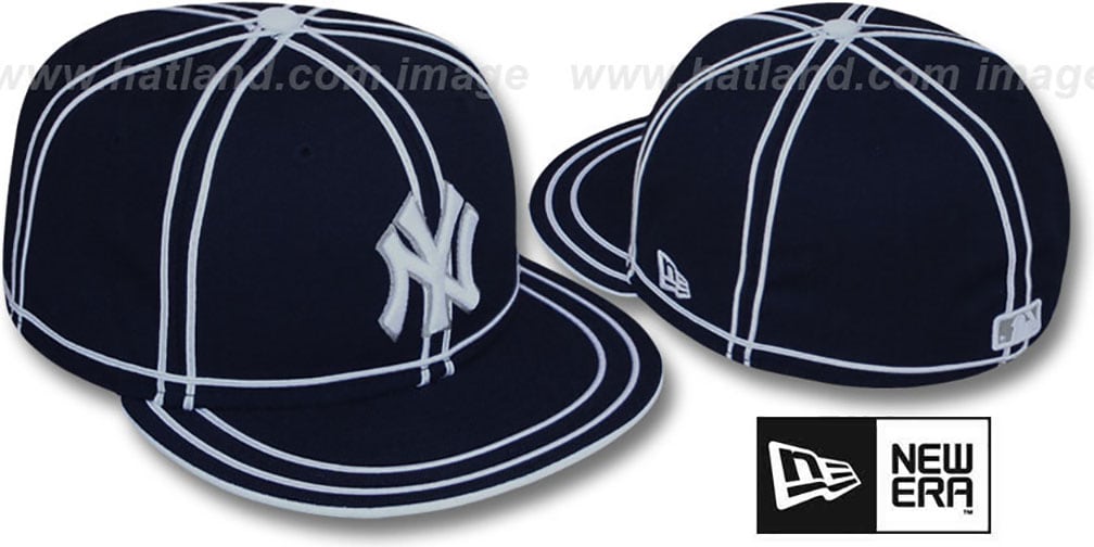 Yankees 'TACHS' Navy-White Fitted Hat by New Era