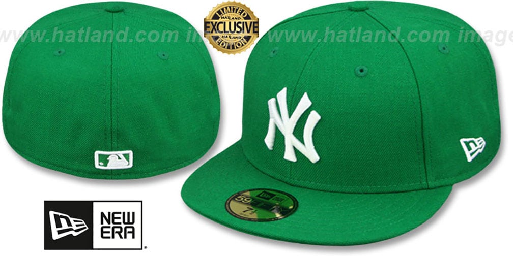 green yankees hat