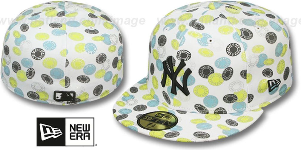 Yankees 'TOKENS' White-Pastel Fitted Hat by New Era