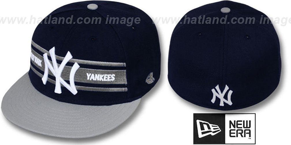 Yankees 'TRIBAND' Navy-Grey Fitted Hat by New Era