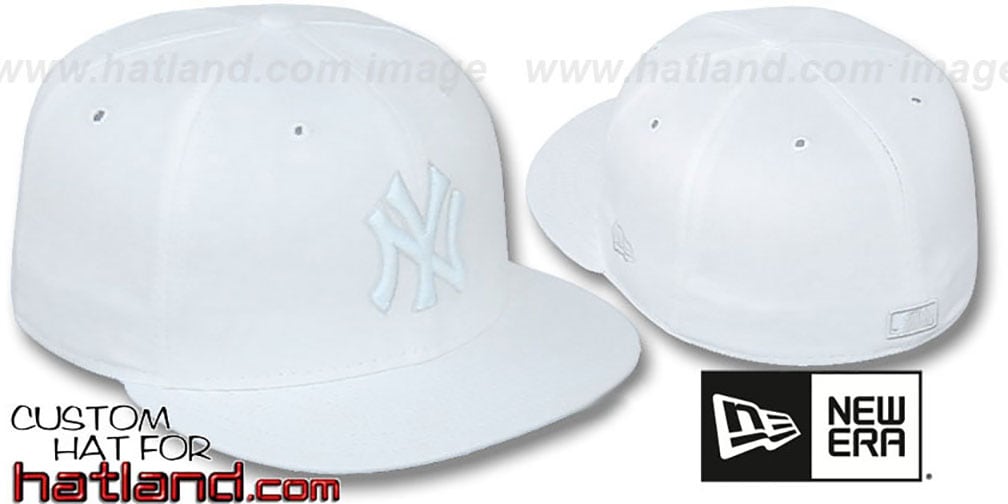 Yankees 'WHITEOUT' Fitted Hat by New Era
