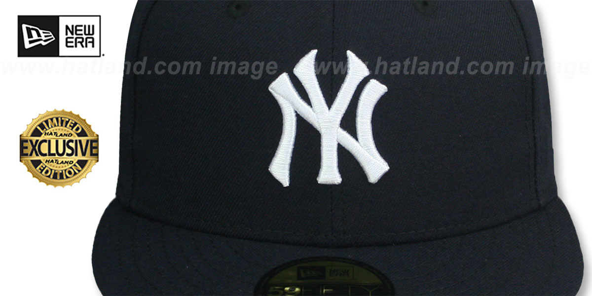 Yankees 1958 COOPERSTOWN 'BLACKDANA BOTTOM' Fitted Hat by New Era