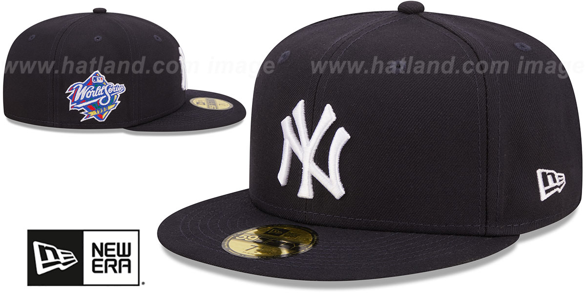 Yankees 1998 'WORLD SERIES SIDE-PATCH UP' Fitted Hat by New Era