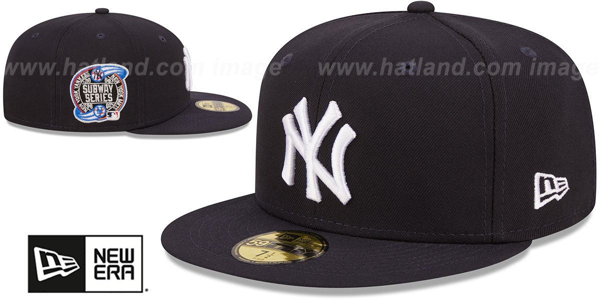 Yankees 2000 'SUBWAY SERIES SIDE-PATCH UP' Fitted Hat by New Era