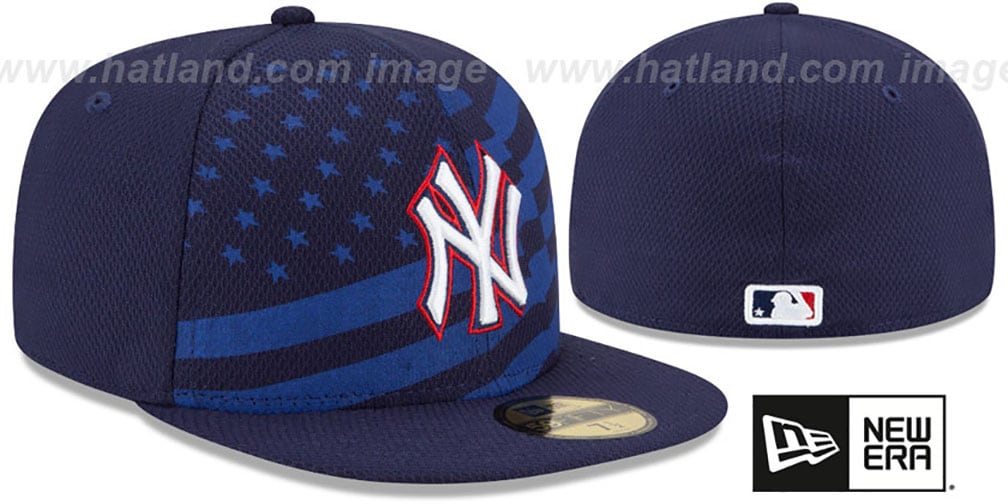 Yankees '2015 JULY 4TH STARS N STRIPES' Hat by New Era