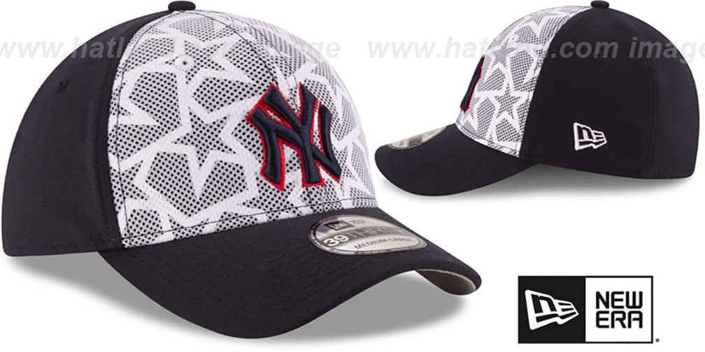 Yankees '2016 JULY 4TH STARS N STRIPES FLEX' Hat by New Era