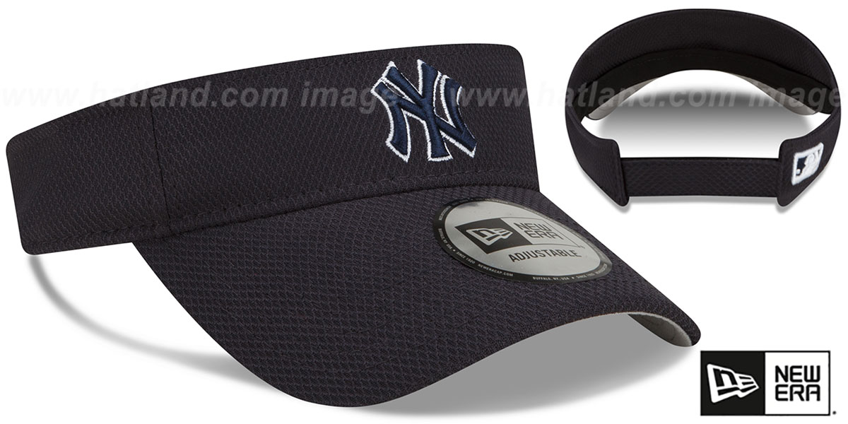 Yankees 2022 'BATTING PRACTICE VISOR' Navy by New Era