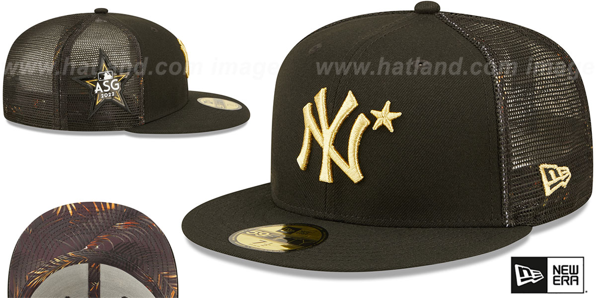 Yankees '2022 MLB ALL-STAR GAME' Black Fitted Hat by New Era