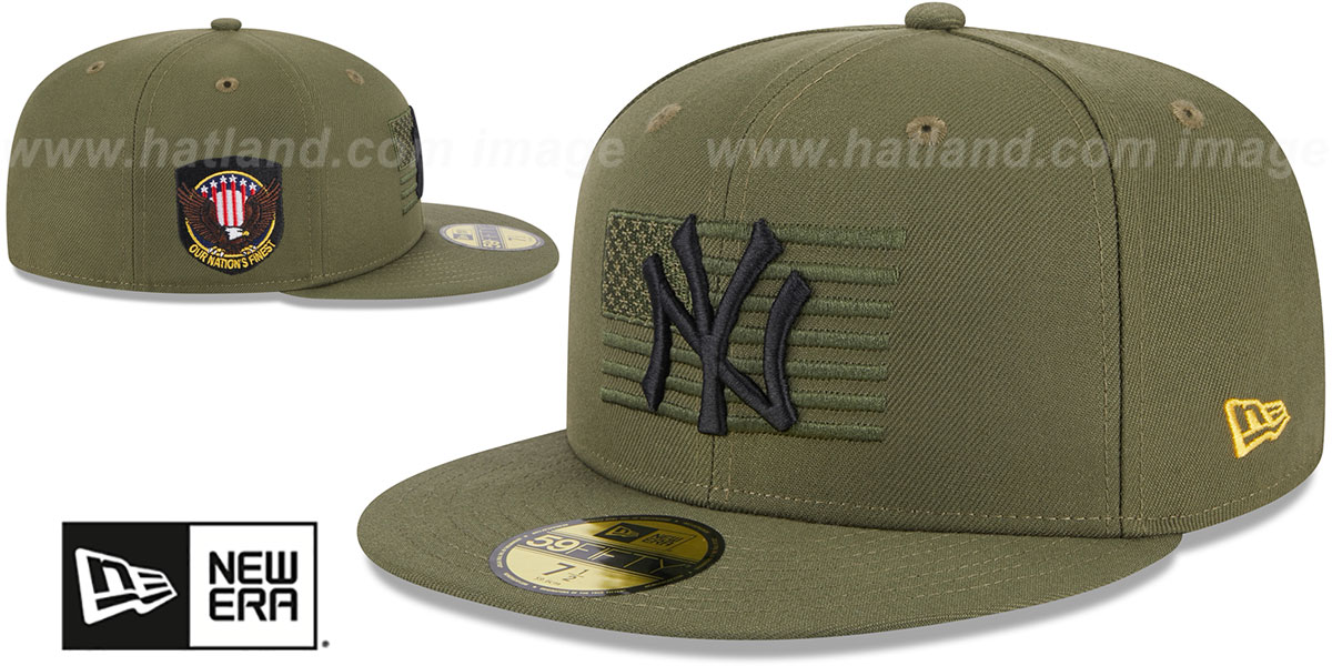 Yankees 2023 ARMED FORCES 'STARS N STRIPES' Hat by New Era