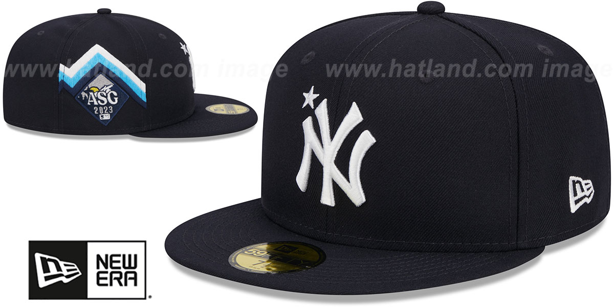 Yankees 2023 'MLB ALL-STAR GAME WORKOUT' Fitted Hat by New Era