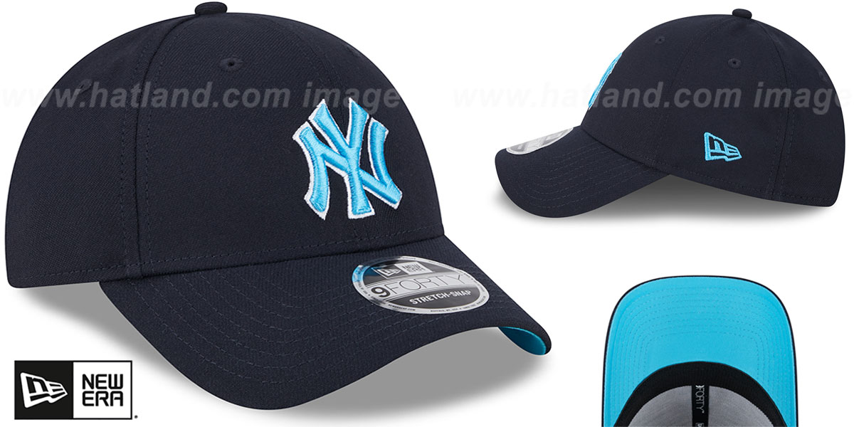 Yankees 2024 'FATHERS DAY' STRETCH-SNAP Hat by New Era
