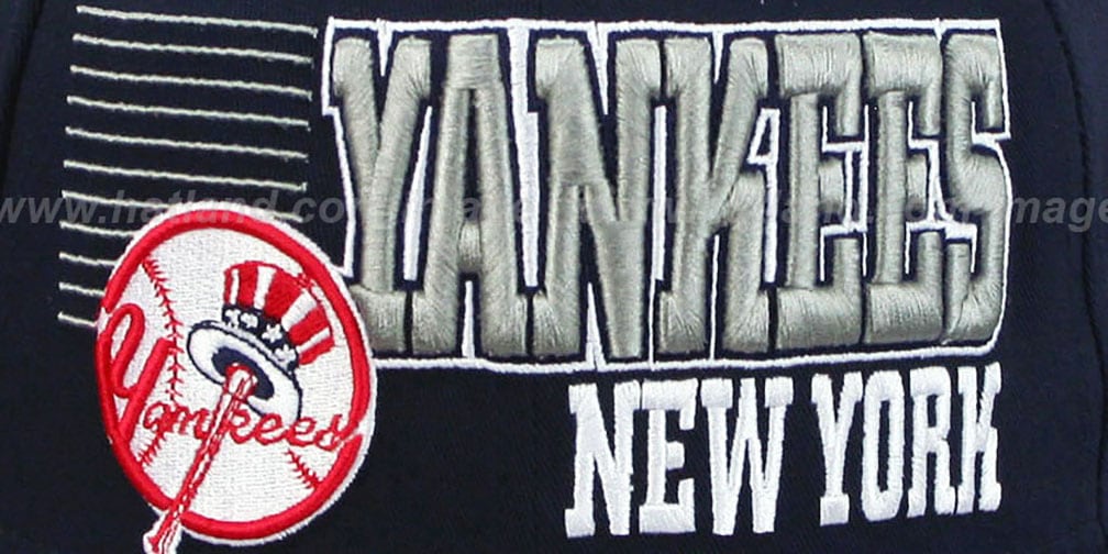 Yankees '2T BORDERLINE SNAPBACK' Navy-Grey Hat by New Era