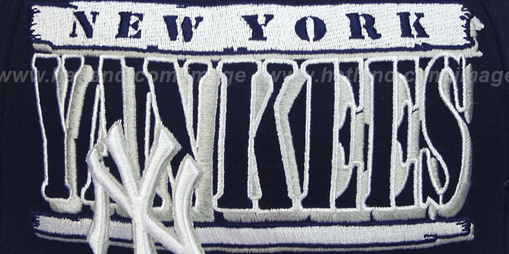 Yankees '2T STILL BREAKIN SNAPBACK' Navy-Grey Hat by New Era