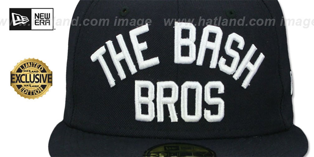 Yankees 'BASH BROS' Navy Fitted Hat by New Era