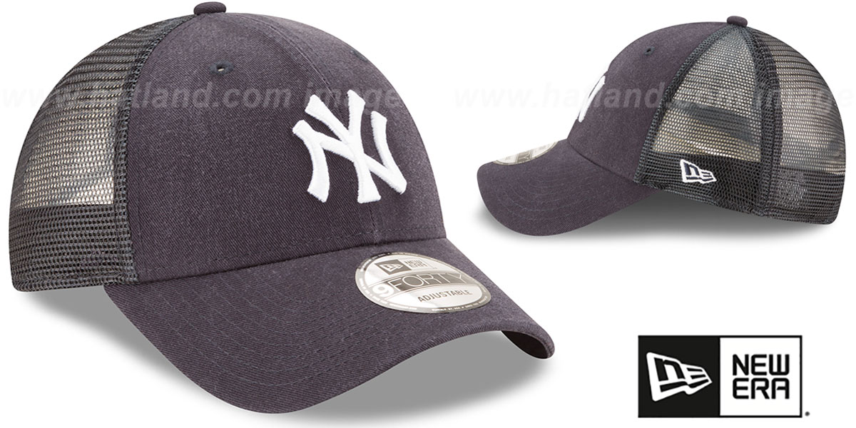 Yankees 'BASIC TRUCKER SNAPBACK' Navy Hat by New Era