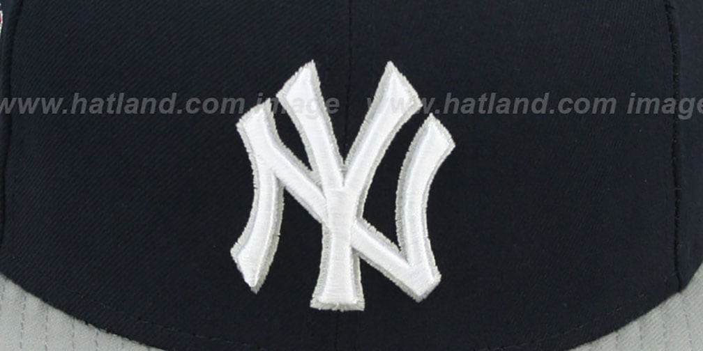 Yankees 'BAYCIK' Navy-Grey Fitted Hat by New Era