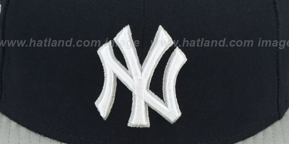 Yankees 'BAYCIK' Navy-Grey Fitted Hat by New Era