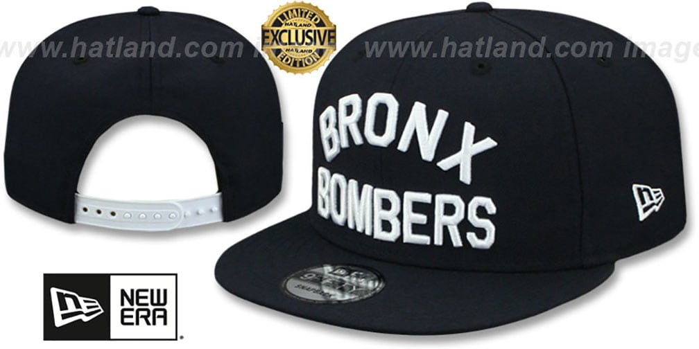 Yankees 'BRONX BOMBERS' SNAPBACK Navy Hat by New Era