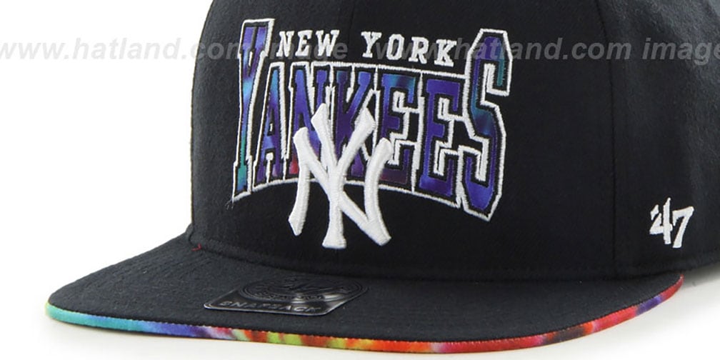 Yankees 'CANNED-HEAT SNAPBACK' Black Hat by Twins 47 Brand