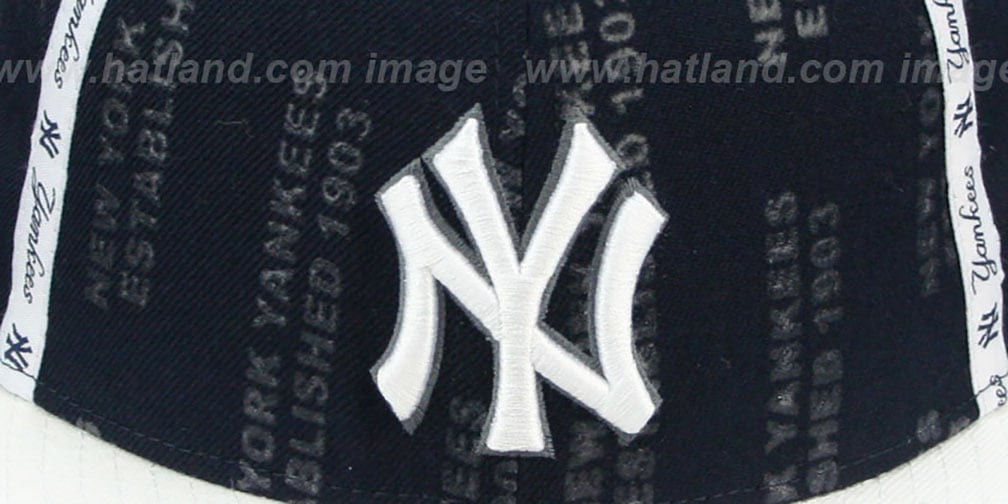 Yankees 'GELLIN' Navy-White Fitted Hat by New Era