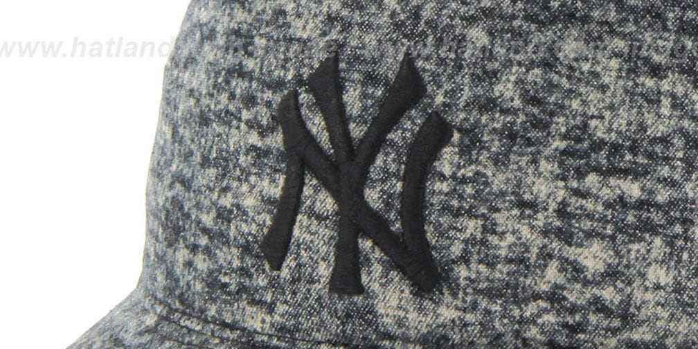 Yankees 'LEDGEBROOK BUCKET' Black Hat by Twins 47 Brand