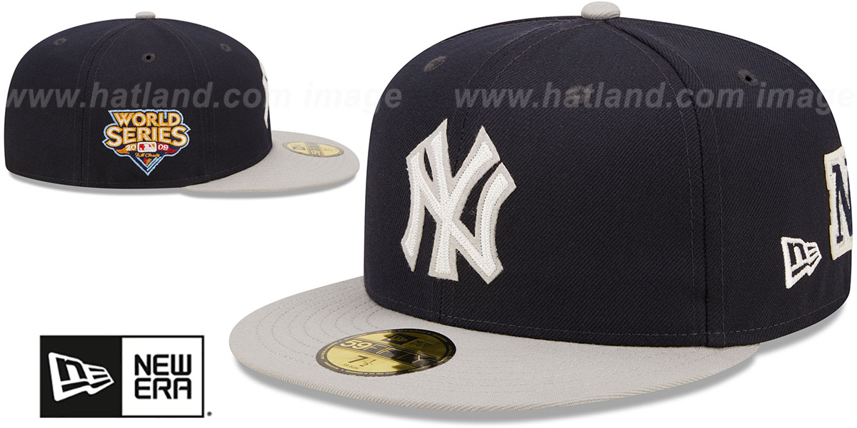 Yankees 'LETTERMAN SIDE-PATCH' Fitted Hat by New Era