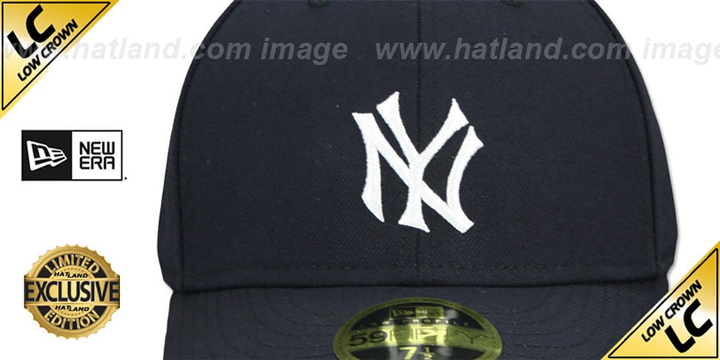 Yankees 'LOW-CROWN 1910 COOPERSTOWN' Fitted Hat by New Era