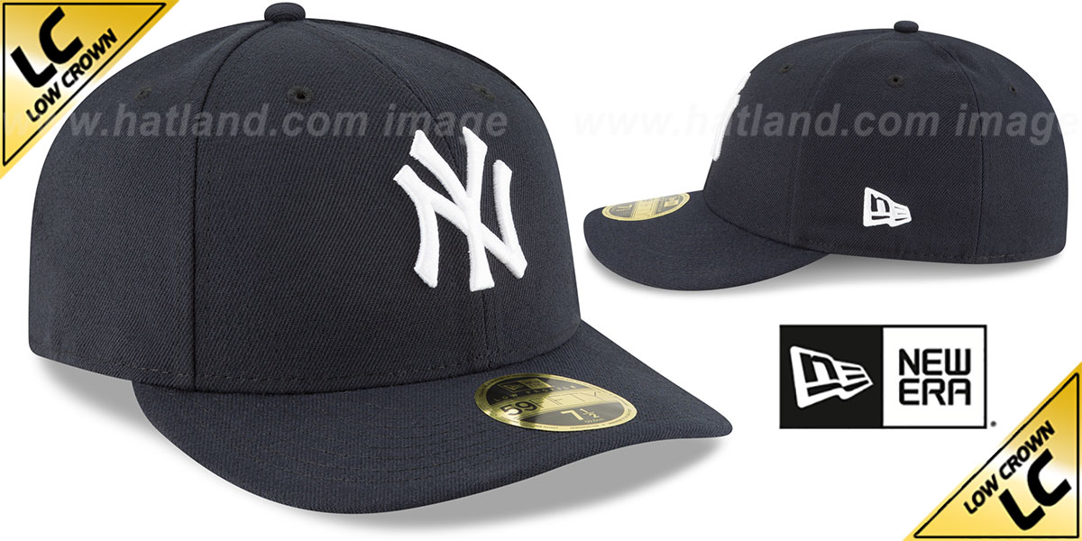 Yankees 'LOW-CROWN' GAME Fitted Hat by New Era