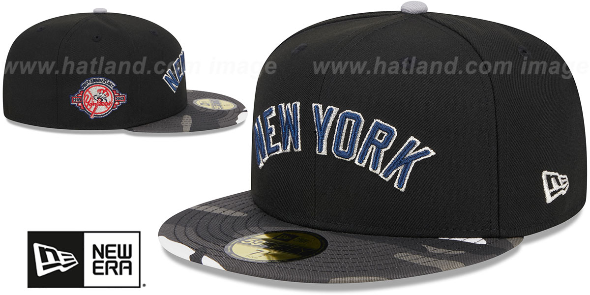 Yankees 'METALLIC CAMO' Fitted Hat by New Era